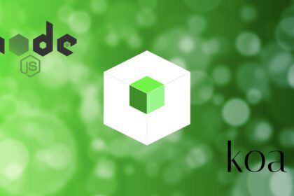 node js service with koa